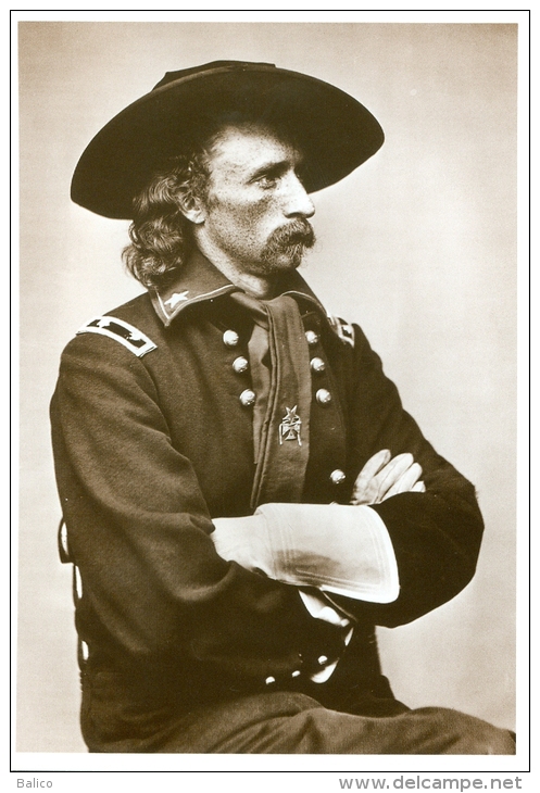 LIEUTENANT COLONEL GEORGE ARMSTONG CUSTER (1839 - 1876)  - 409 - Indiani Dell'America Del Nord