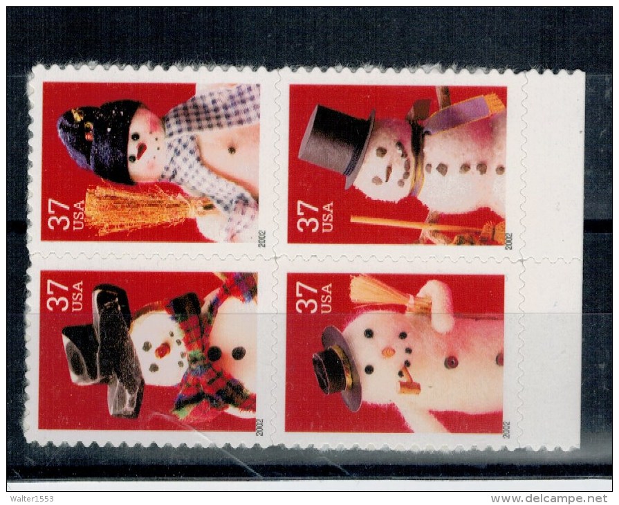 US USA 2002 ** MNH - Bandes & Multiples