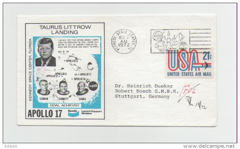 USA Beleg Zur Apollo17 Mission - Other & Unclassified
