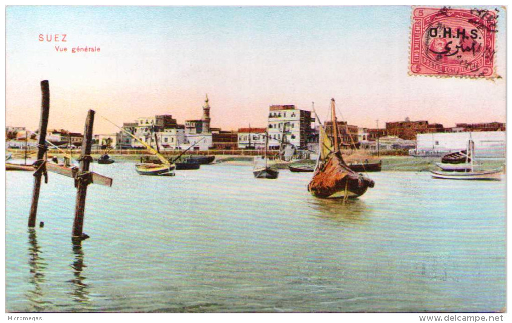 SUEZ - Vue Générale - Suez