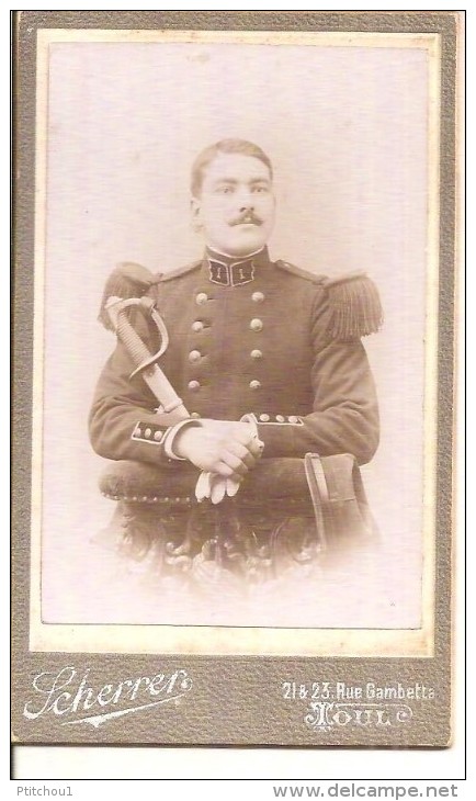 Photo Scherrer Toul - Guerre, Militaire