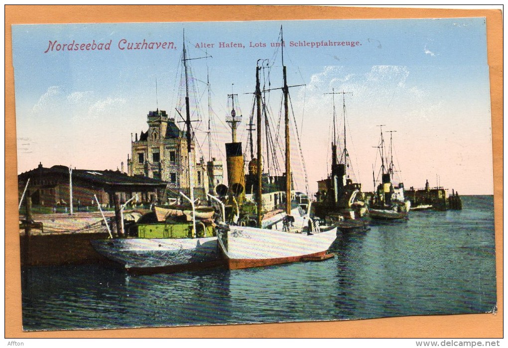 Cuxhaven 1910 Postcard - Cuxhaven