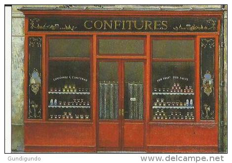Carte Glacée D'un Magasin De Confitures (André-Renoux _Paris - Shops