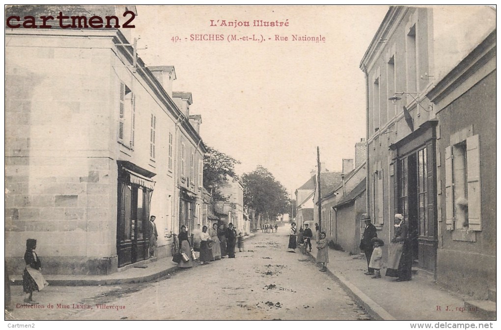 SEICHES RUE NATIONALE 49 - Seiches Sur Le Loir