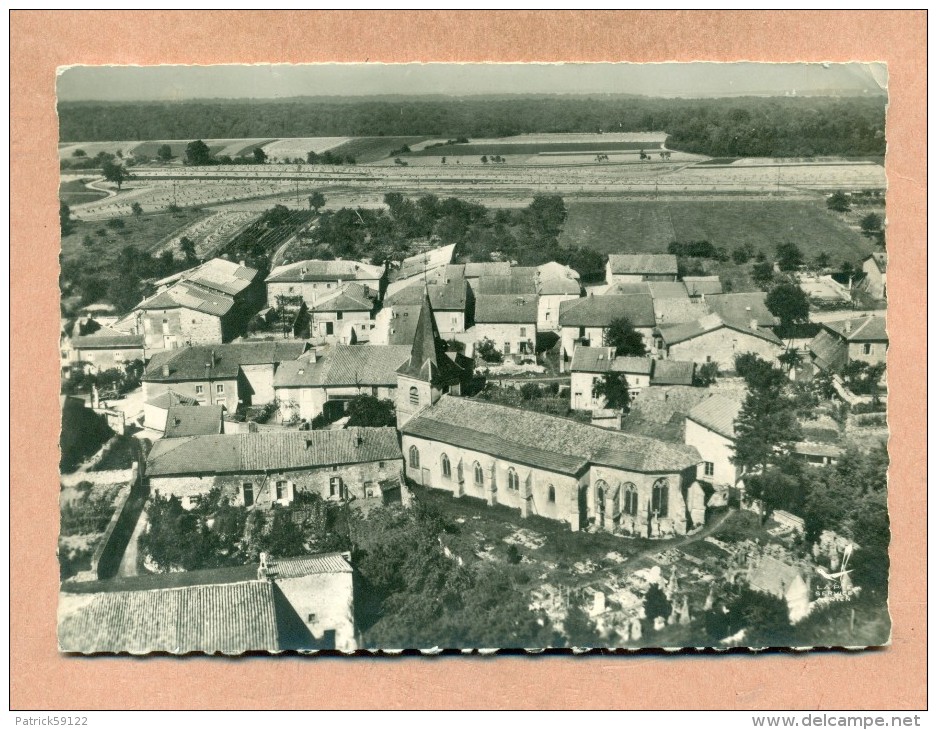 55 - MEUSE - BEHONNE - L'EGLISE -  EN AVION AU DESSUS DE  ......   BEHONNE - Autres & Non Classés