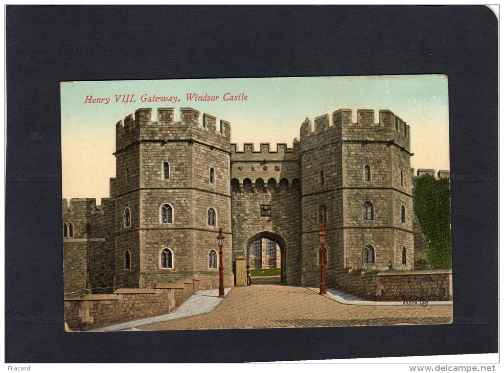 54547   Regno  Unito,  Henry  VIII.,  Gateway,  Windsor Castle,  NV - Windsor Castle