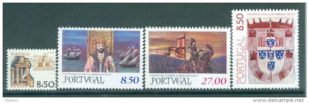 PORTUGAL - Mi 1536/1539 - MNH** - Cote 5,30 € - Neufs