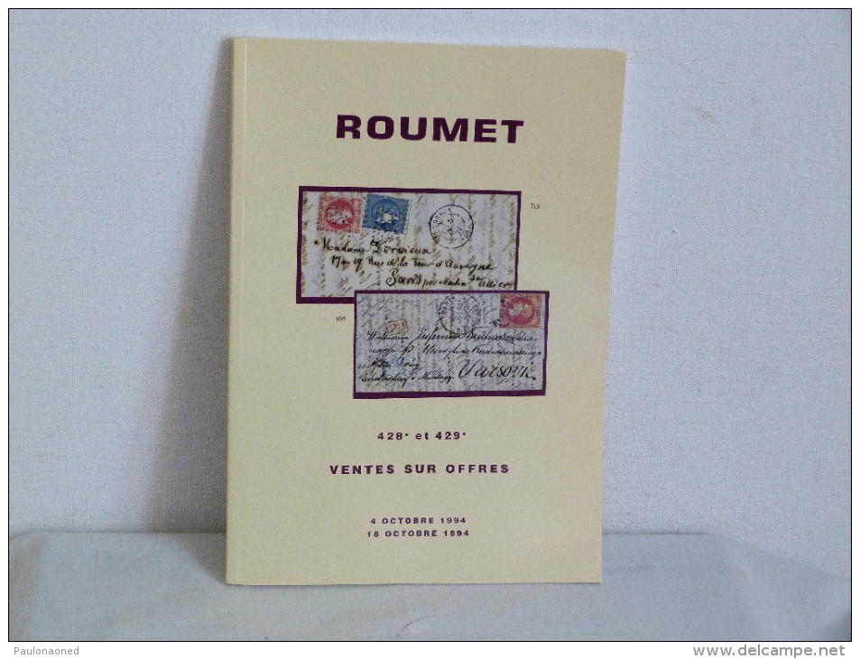 CATALOGUE  DE VENTES SUR OFFRES     "  ROUMET  " - Catalogues De Maisons De Vente