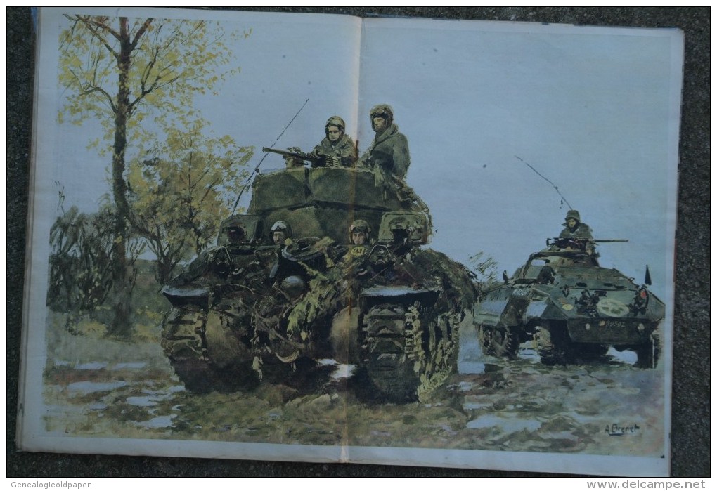 L' ARMEE FRANCAISE AU COMBAT - N° 5- MARS 1946- SPECIAL LIBERATION ALSACE-COLMAR-WW II- CHAR TANK-