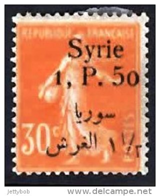 SYRIA 1924 Surcharge On Sower 1p50/30c Mint - Unused Stamps