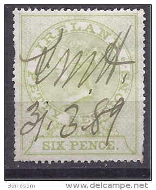 GreatBritain1889: Revenue Stamp For Ireland Used - Fiscaux