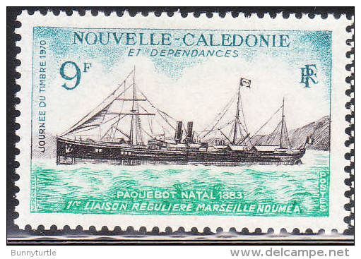 New Caledonia 1970 Stamp Day Packet Ship Mint - Neufs