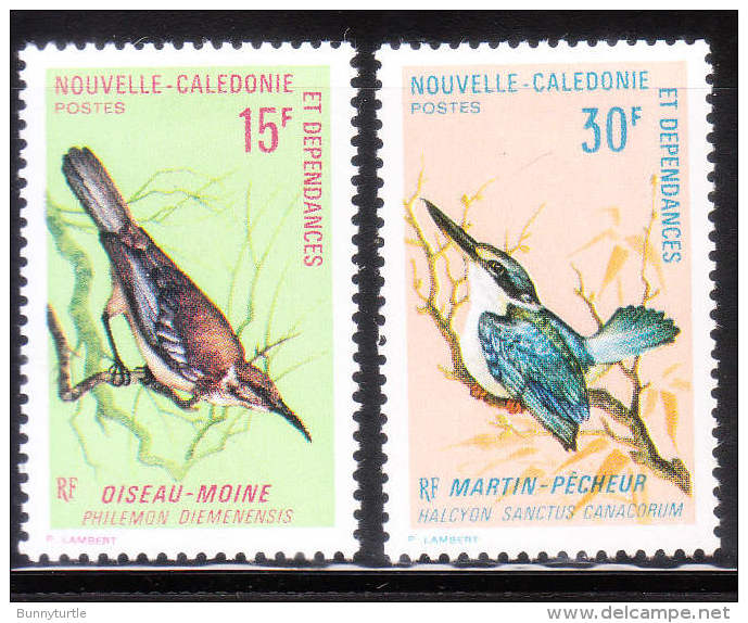 New Caledonia 1970 Birds Kingfisher Friar Bird Mint - Neufs