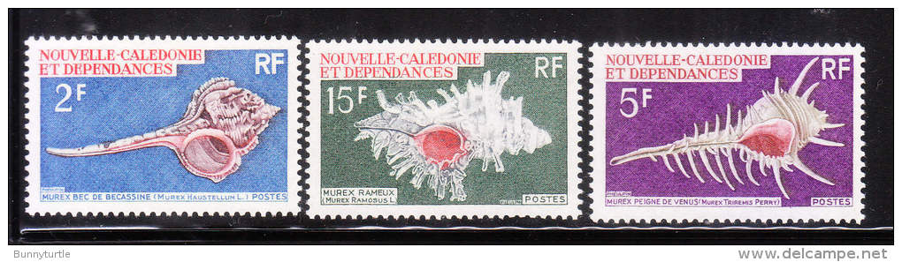 New Caledonia 1969 Seashells Mint - Nuevos