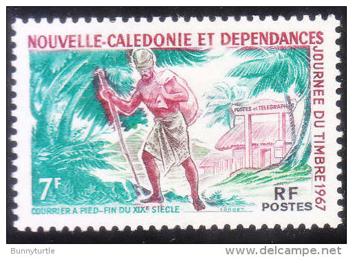 New Caledonia 1967 Stamp Day Mailman Mint - Neufs