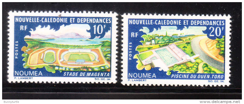 New Caledonia 1967 Magenta Stadium Noumea Mint - Neufs