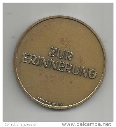 Medaille , STADT WERMELSKIRCHEN , Zur Erinnerung , 2 Scans , Frais France : 2.50€ - Sonstige & Ohne Zuordnung