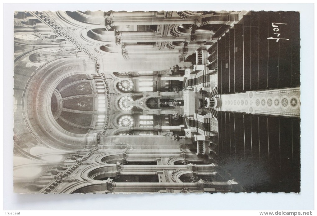 Temple Israelite, Rue De La Victoire, Interieur: Vue Sur Le Choeur, Paris, Photo Veritable - Jewish