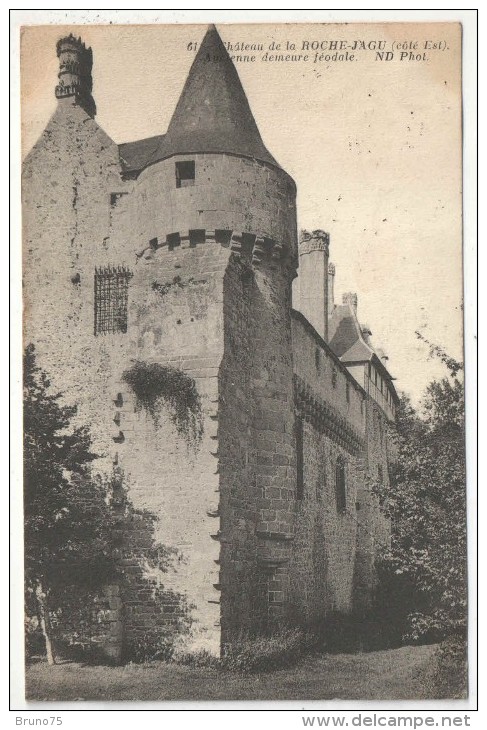 22 - PLOEZAL - Château De La Roche-Jagu (côté Est) - ND 61 - Ploëzal