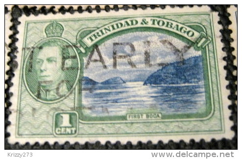 Trinidad And Tobago 1938 First Boca 1c - Used - Trinidad & Tobago (...-1961)