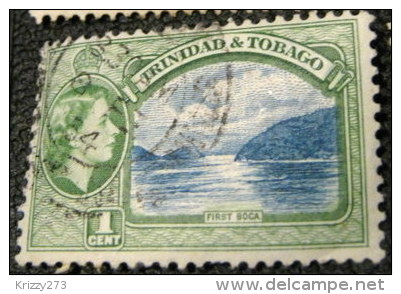 Trinidad And Tobago 1953 First Boca 1c - Used - Trinidad & Tobago (...-1961)