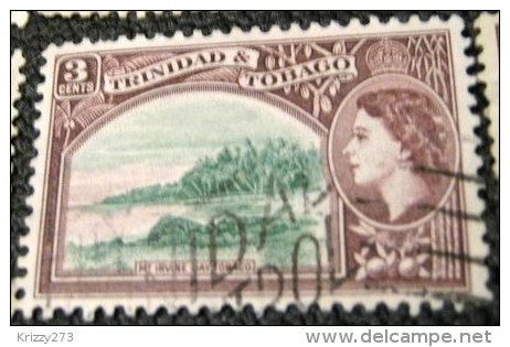 Trinidad And Tobago 1953 Mount Irvine Bay 3c - Used - Trinidad Y Tobago