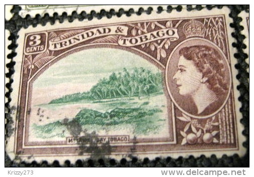 Trinidad And Tobago 1953 Mount Irvine Bay 3c - Used - Trinidad Y Tobago