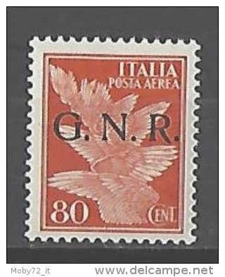 Italia - RSI - 1944 - G.N.R. Posta Aerea - Nuovo/new MNH - Sass. 120 FIRMATO - Airmail