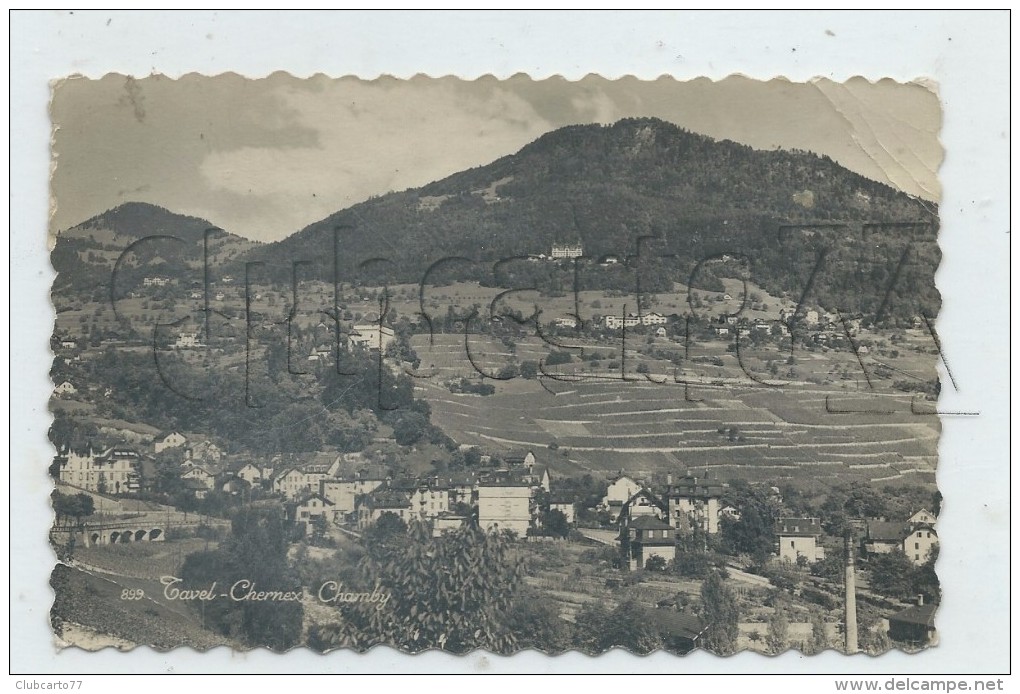 Grandvaux(Suisse, Vaud) : Vue Générale Sur Le Hameau De Les Monts De Grandvaux  En 1952 PF. - Grandvaux