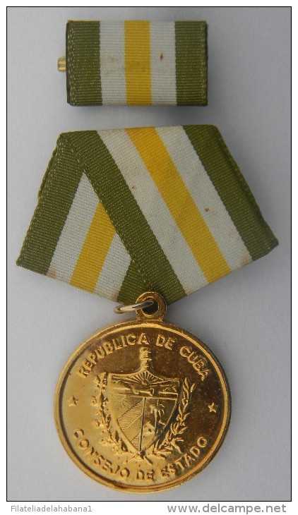 *O60 CUBA MILITAR MEDAL 40 ANIV OF EMBARK OF GRANMA SHIP - Other & Unclassified