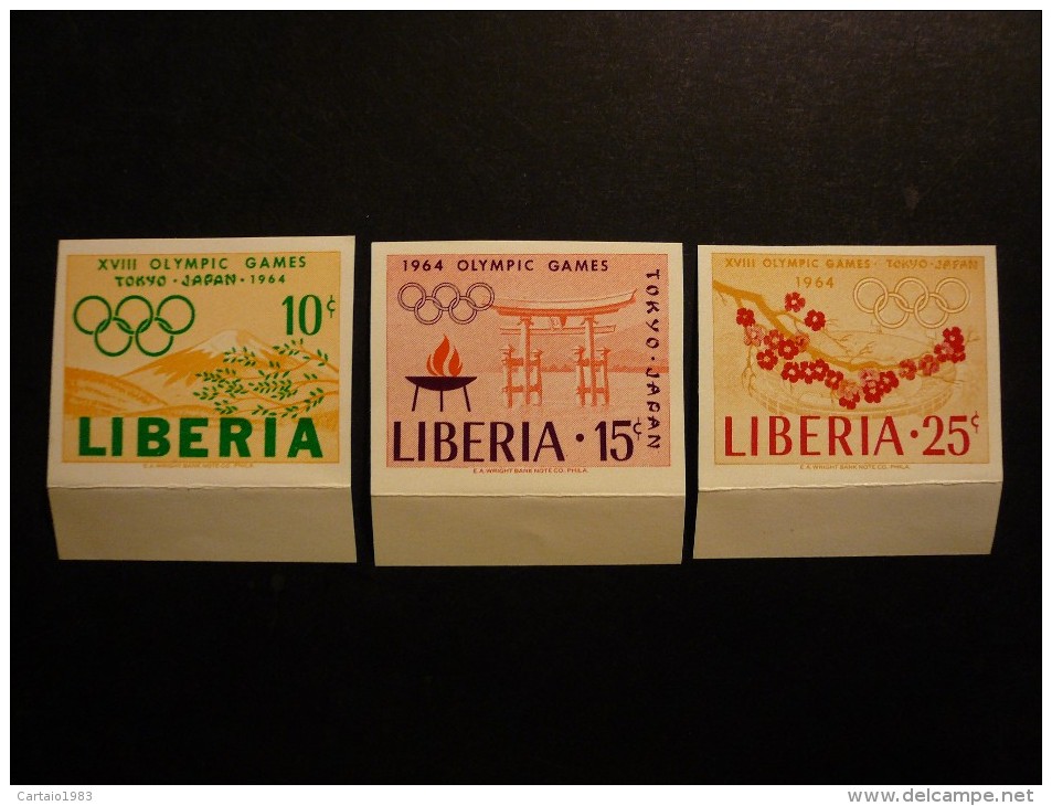 Liberia - 1964 - Sport - Olympic Games - Giochi Olimpici - Imperforated - Unperforated ** - Liberia