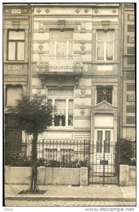 Bruxelles - St Gilles : CARTE PHOTO : Avenue Du Haut Pont 14 - St-Gilles - St-Gillis