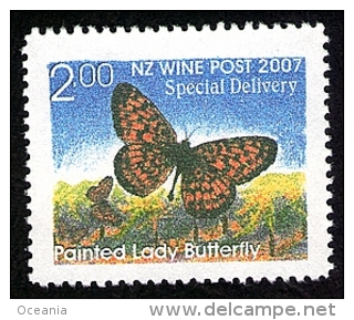 New Zealand Wine Post Painted Lady Butterfly. - Other & Unclassified