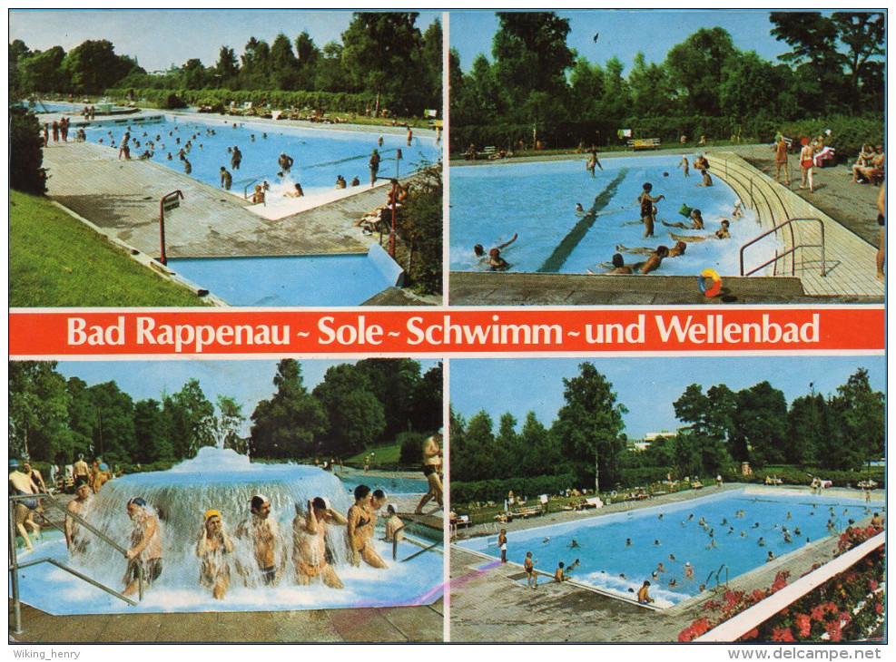 Bad Rappenau - Mehrbildkarte 5    Schwimmbad - Bad Rappenau