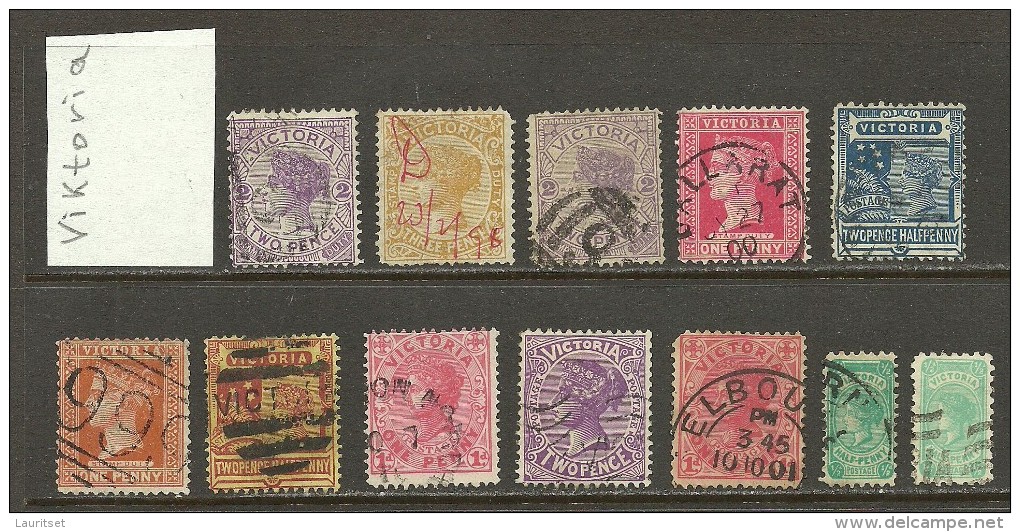 Lot VICTORIA O - Used Stamps