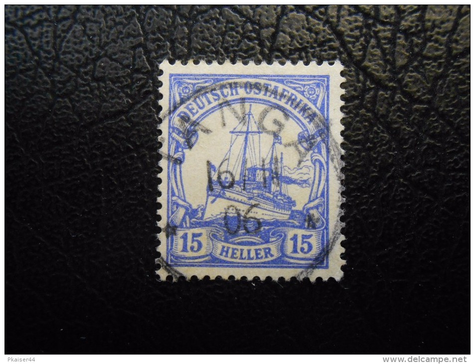 D.R.Mi 25b  15H  Deutsche Kolonien ( Deutsch-Ostafrika ) 1905/19 - OWz - German East Africa