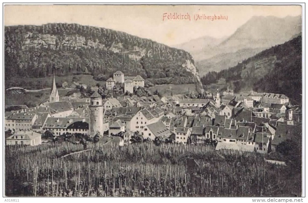 Cpa  FELDKIRCH (arlbergbahn) - Feldkirchen In Kärnten