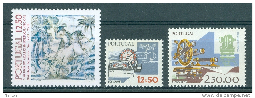 PORTUGAL - Mi 1592/1594 - MNH** - Cote 7,70 € - Neufs