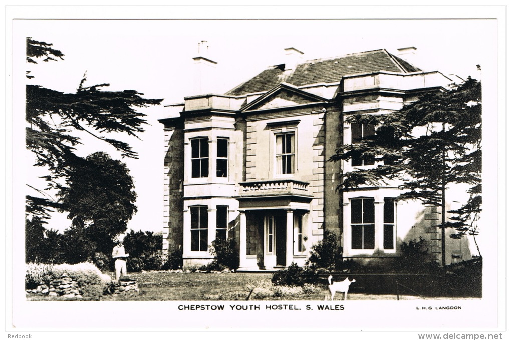 RB 1034 -  1957 Real Photo Postcard - Chepstow Youth Hostel - Monmouthshire (Now Closed) - Monmouthshire