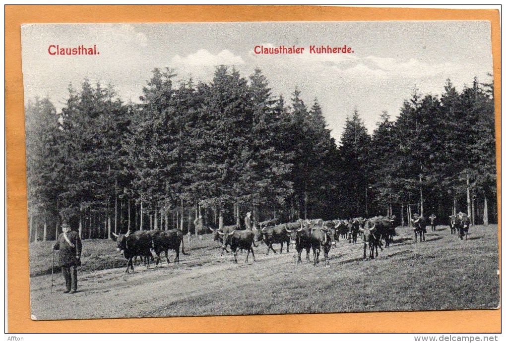 Clausthal 1910 Postcard - Clausthal-Zellerfeld