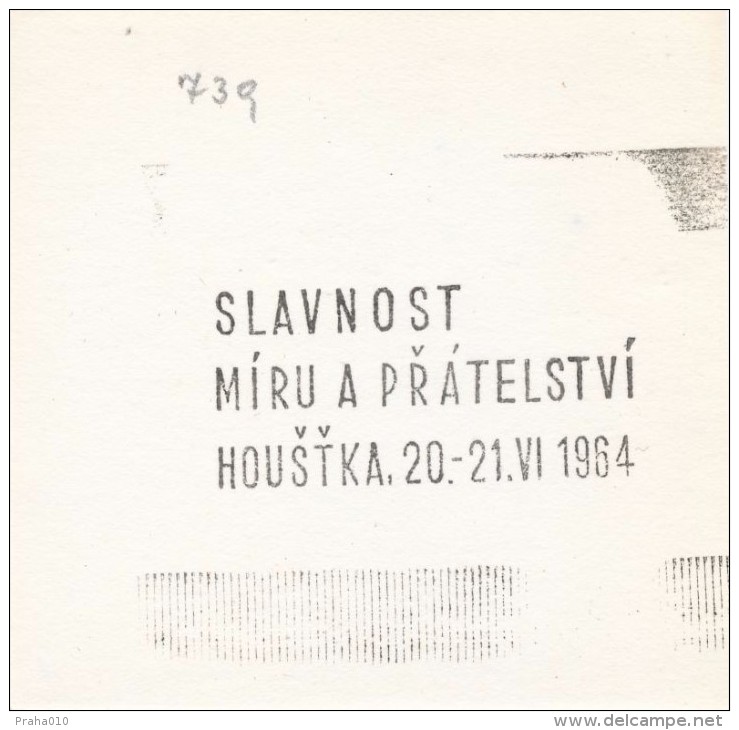 J1992 - Czechoslovakia (1945-79) Control Imprint Stamp Machine (R!): Celebration Of Peace And Friendship - Proofs & Reprints