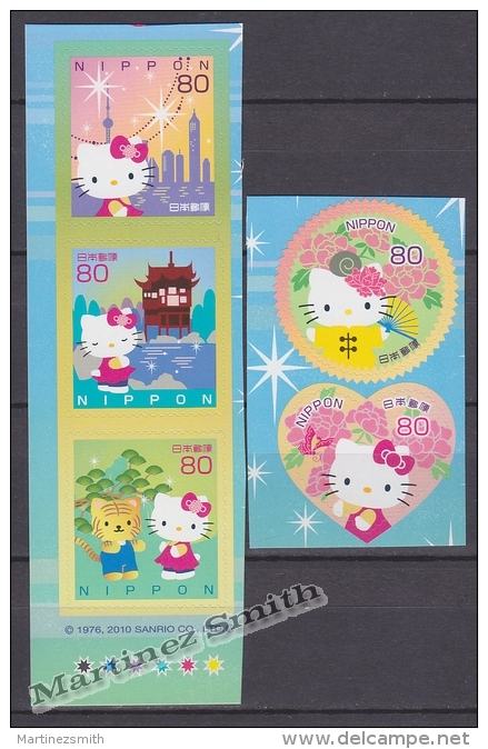 Japan - Japon 2010 Yvert 5062-66, Hello Kitty - MNH - Neufs