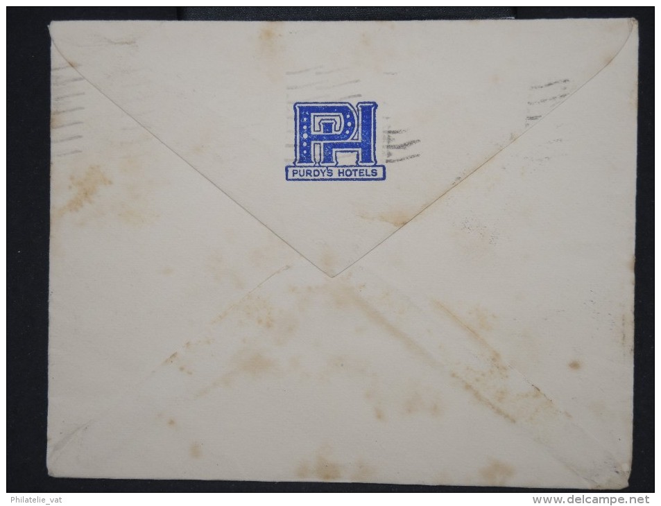 GRANDE-BRETAGNE-Enveloppe De St Kensington Pour L Algerie En 1935  à Voir     P5929 - Lettres & Documents