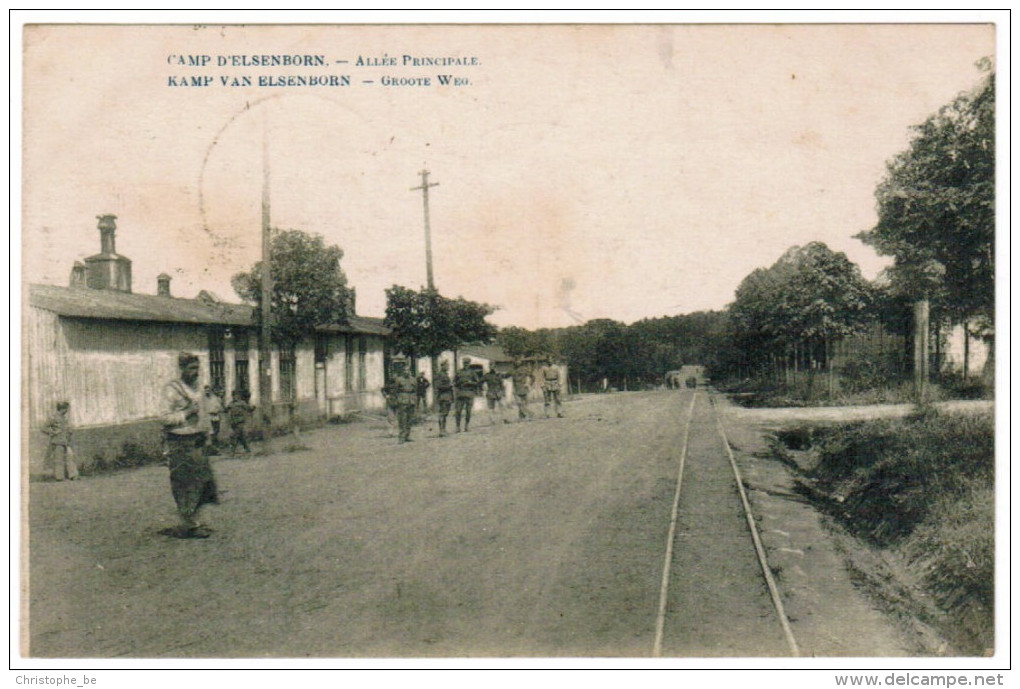 Camp D'Elsenborn, Allée Principale, Groote Weg (pk20635) - Elsenborn (Kamp)