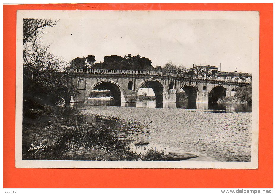 34 LUNEL : Le Pont De LUNEL - Lunel