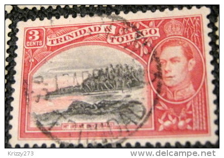 Trinidad And Tobago 1938 Mount Irvine Bay 3c - Used - Trinidad Y Tobago