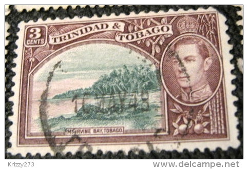 Trinidad And Tobago 1938 Mount Irvine Bay 3c - Used - Trinidad Y Tobago