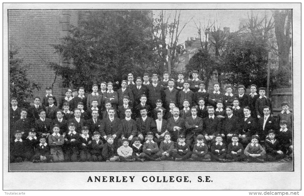 POST CARD ENGLAND LONDON ANERLEY COLLEGE S.E. - Autres & Non Classés