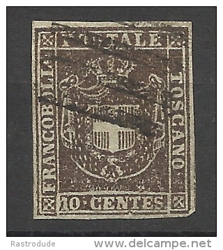 1860 - ToscanaY&T # 19 - Used - Tuscany