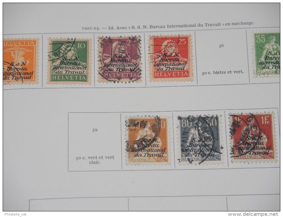 SUISSE - Belle collection 1945/1971 avec PA - Belle qualité - Côte + 1.950 € - N* et O - N° 5763